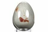 Polished Polychrome Jasper Egg - Madagascar #359031-1